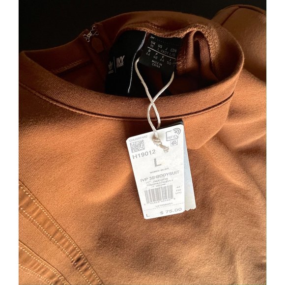 IVY PARK Brown Long Sleeve Bodysuit - Picture 2 of 9